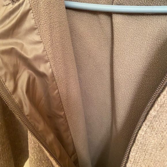 Athleta Attica Sweater Jacker Tan Size Small - Picture 6 of 7